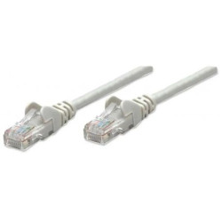 Cabo de rede cat5 7.5mt rj45 cinza