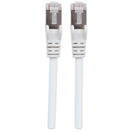 Cabo rede cat7 1 m cu s/ftp lsoh rj45 branco