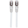 Cabo rede cat7 1 m cu s/ftp lsoh rj45 branco
