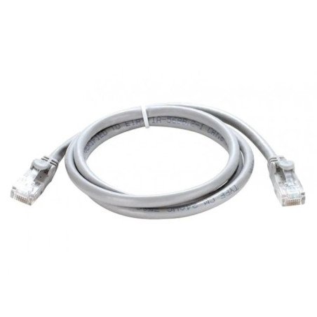 Cabo Rede Cat6a 1 Metro Utp Cinza