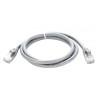 Cabo Rede Cat6a 1 Metro Utp Cinza