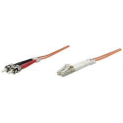 Patch cable f.o. lc/st 1m duplex multimode 62.5/125 om2