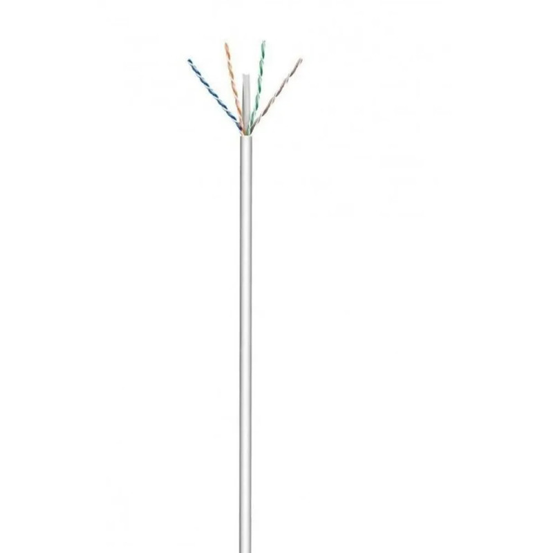 Cabo de rede 100m cat6 u/utp awg23/1 cca cinza Cabo de rede 100m cat6 u/utp awg23/1 cca cinza