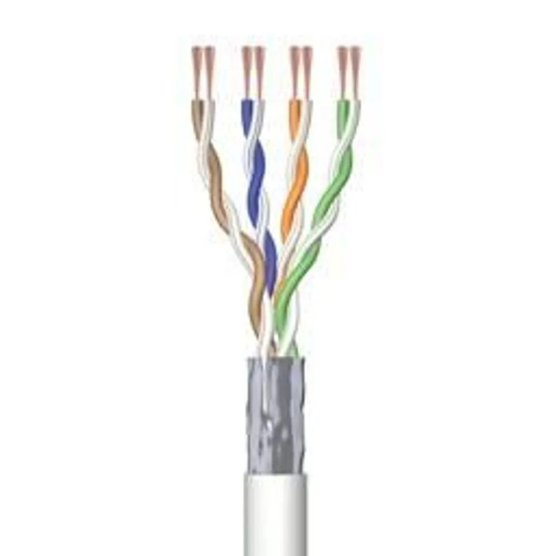 Cabo De Rede 305m Cat6 U/Utp Awg23/1 Cca Cinza Cabo De Rede 305m Cat6 U/Utp Awg23/1 Cca Cinza