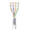 Cabo De Rede 305m Cat6 U/Utp Awg23/1 Cca Cinza