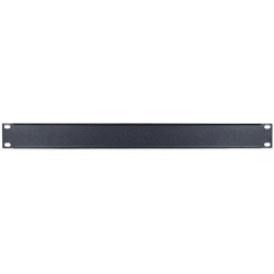 Painel de conecção 1u 19 metal preto