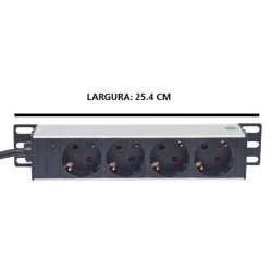 Pdu Rackmount 1U 4-Saídas 10