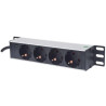 Pdu Rackmount 1U 4-Saídas 10