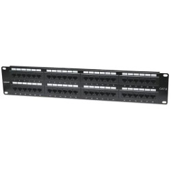 Patch pannel-48 pt cat6 2u
