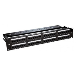 Patch pannel-48 portas cat6 2u