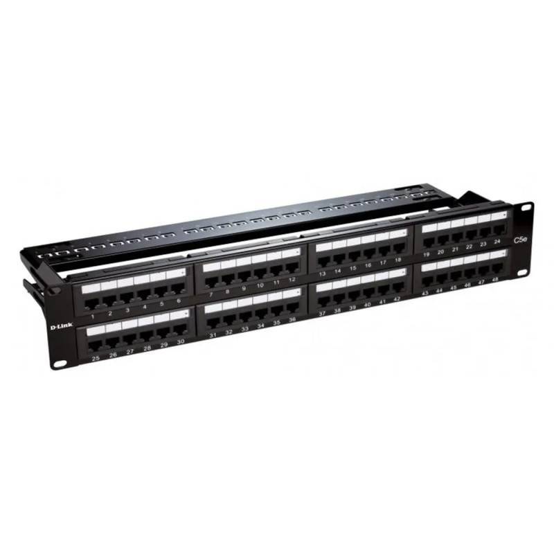 Patch pannel-48 portas cat6 2u Patch pannel-48 portas cat6 2u