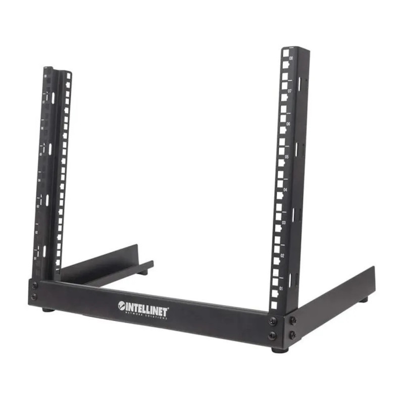 Suporte de rack 8u 19 preto Suporte de rack 8u 19 preto