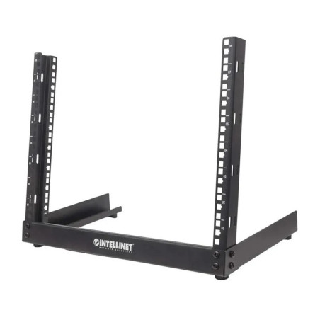 Suporte de rack 8u 19 preto