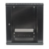 Armário 09u 450x570 19 aço preto Armário 09u 450x570 19 aço preto