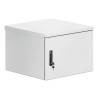 Armario 12u 600mm c/2 vent ip55 industrial cinzento