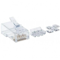 Conectores cat6 rj45 80 unidades