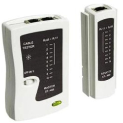 Testador de cabo rack rj11/rj12/rj45/bnc