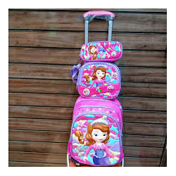Mochila cor de rosa