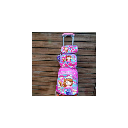 Mochila cor de rosa