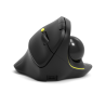 Rato wireless com design ergonômico prof 2.4ghz track ball
