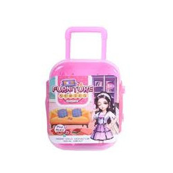 Mochila cor de rosa