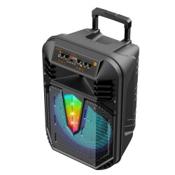 Coluna de som iluminada