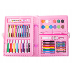 Estojo de cores de 86 peças