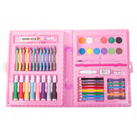 Estojo de cores de 86 peças