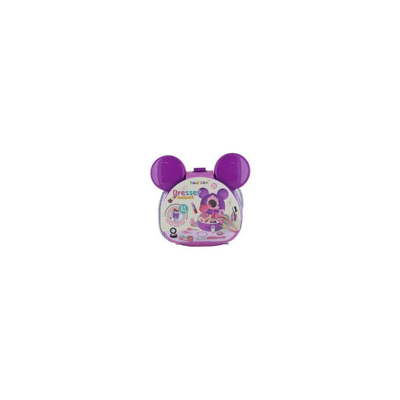 Mochila Dresser Infantil com Kit de Maquiagem Mochila Dresser Infantil com Kit de Maquiagem
