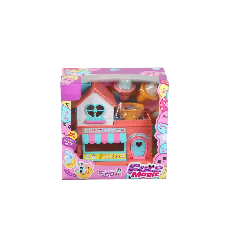 conjunto de brinquedos de uma loja de gelados conjunto de brinquedos de uma loja de gelados