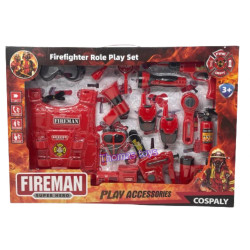 Firefighter Role Play Set -Conjunto de Encenação de Bombeiro