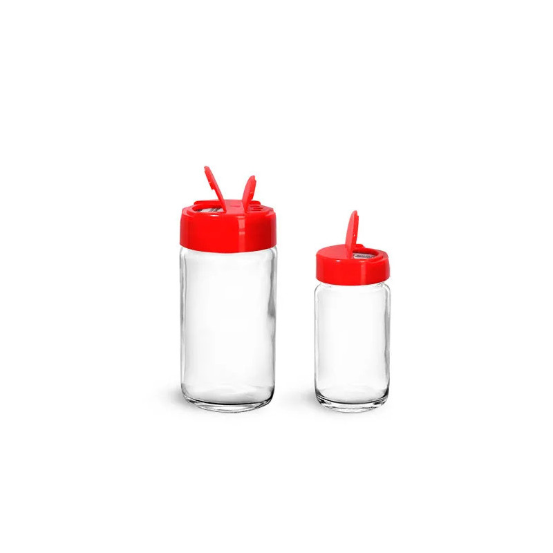 Frasco de especiarias de vidro Frasco de especiarias de vidro