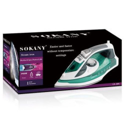 Ferro de passar a vapor Sokany