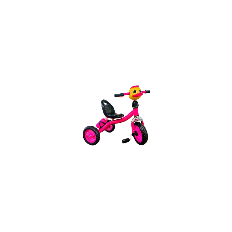 Triciclo infantil de cor rosa Triciclo infantil de cor rosa