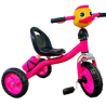 Triciclo infantil de cor rosa