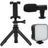 Kit de gravação de vídeos