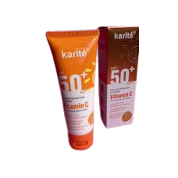 Protetor Solar Karité SPF 50+ com Vitamina C - Alta Proteção Solar