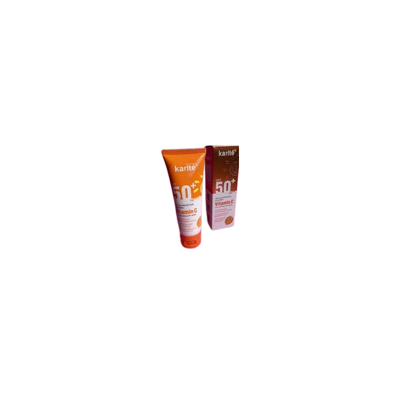 Protetor Solar Karité SPF 50+ com Vitamina C - Alta Proteção Solar Protetor Solar Karité SPF 50+ com Vitamina C - Alta Proteção Solar
