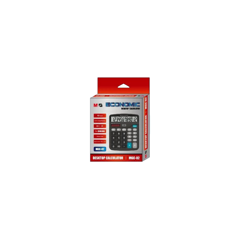 Calculadora de mesa da marca M&G Calculadora de mesa da marca M&G