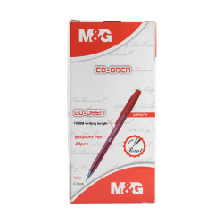 Canetas esferográficas da marca M&G