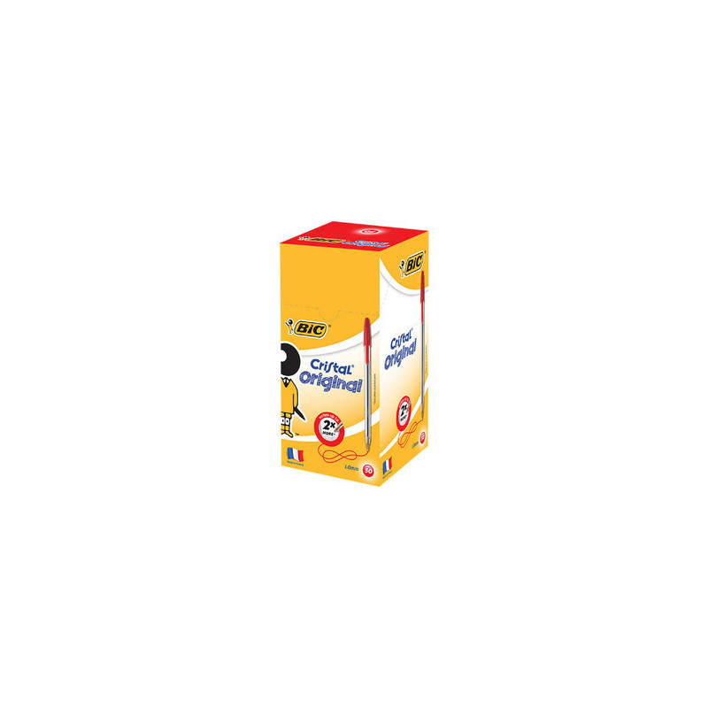 Pacote de canetas esferográficas BIC Cristal Original,