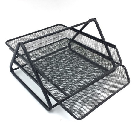 Organizador de mesa em metal