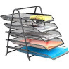 Organizador de mesa com 5 prateleiras Organizador de mesa com 5 prateleiras