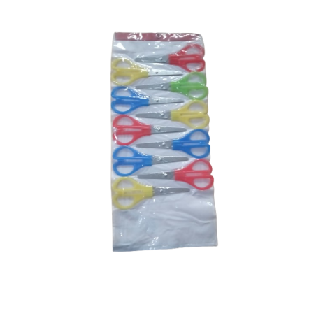 Conjunto de tesouras coloridas