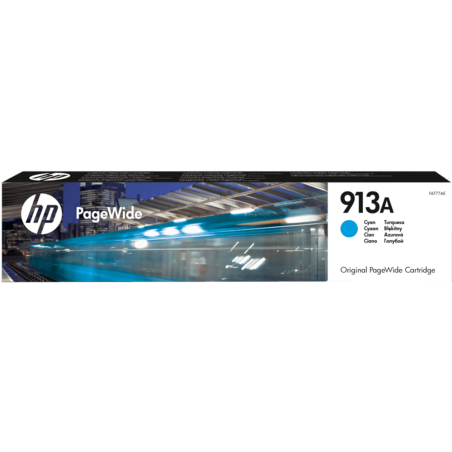 Tinteiro 913a page wide ciano (f6t77ae)
