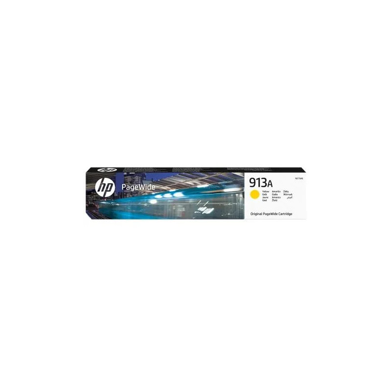 Tinteiro 913a page wide amarelo (f6t79ae) Tinteiro 913a page wide amarelo (f6t79ae)