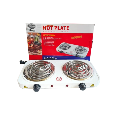 Fogão Elétrico de 2 Bocas Hot Plate
