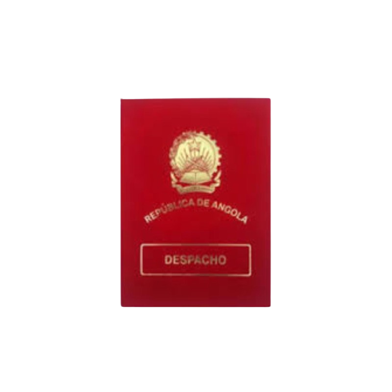 Pasta Oficial Despacho – República de Angola Pasta Oficial Despacho – República de Angola