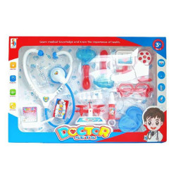 conjunto de brinquedos de médico