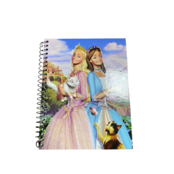 Caderno Espiral Infantil – Tema Princesa